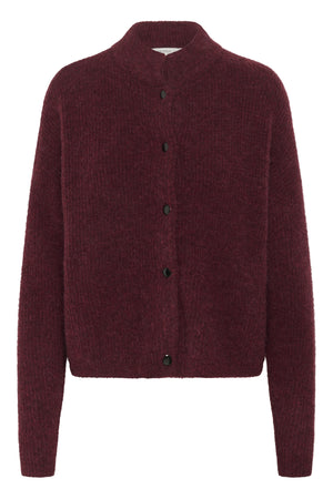 AlphaGZ short cardigan Blood Red mélange - 10906463