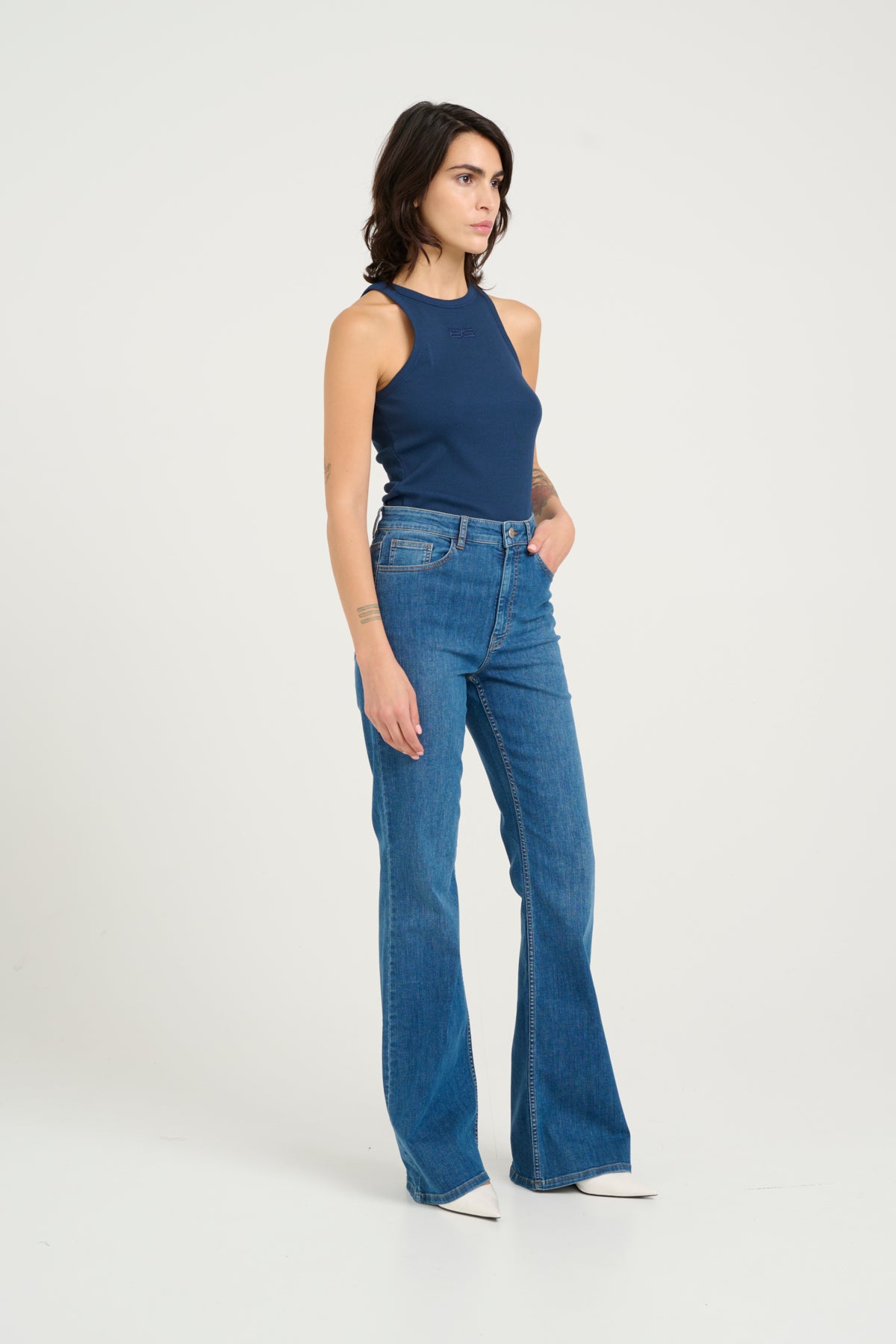 RivyGZ HW flared jeans NOOS L.A. Blue - 10907704