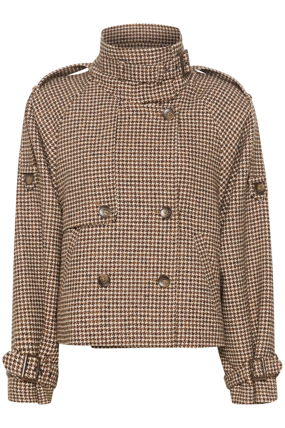 AvicGZ jacket Brown/black houndstooth - 10908182