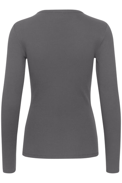 10909431 BLUSER Grey pinstripe - 10909431 Thumbnail
