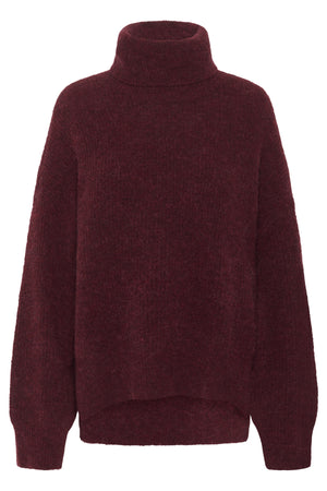 AlphaGZ rollneck Blood Red mélange - 10909446