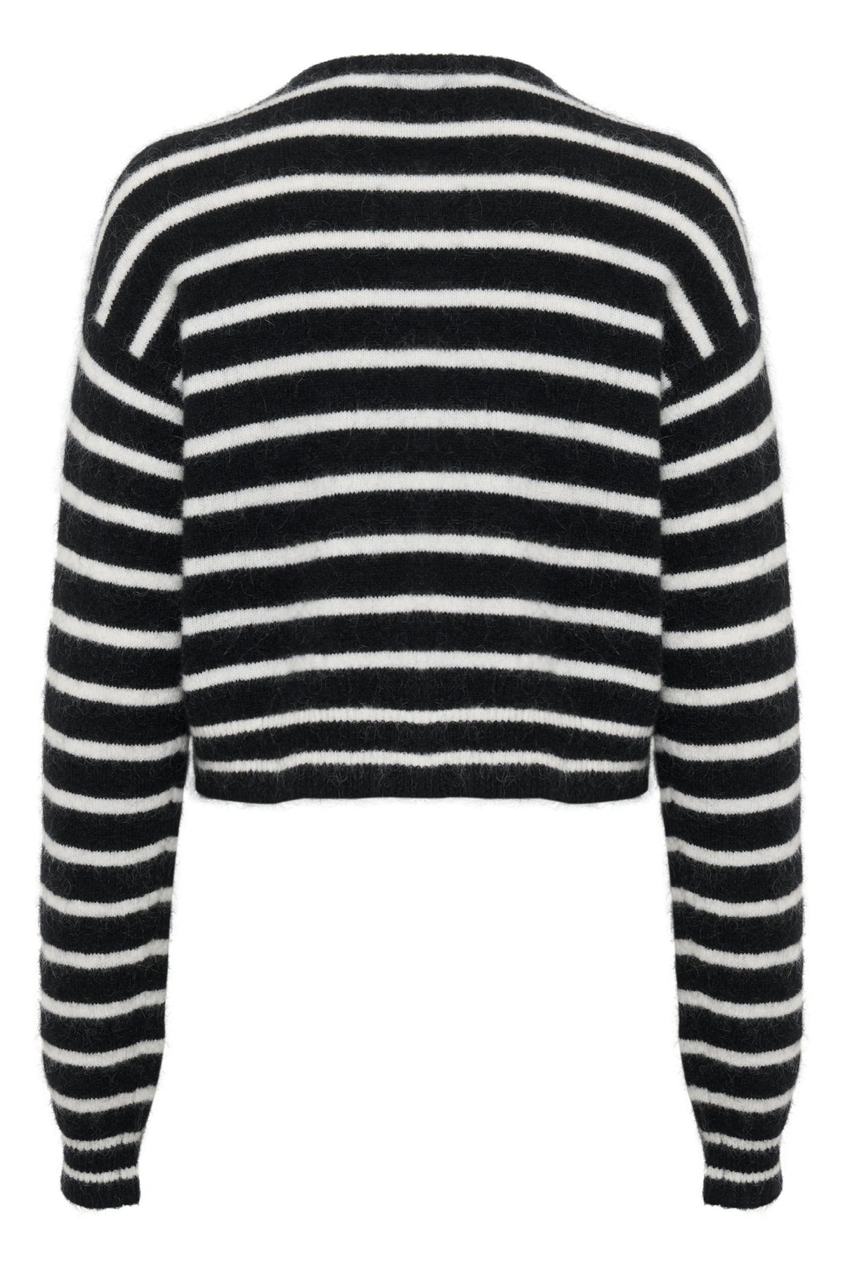 DebbieGZ short cardigan Black/White striped - 106343 - 10909449