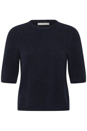 AlphaGZ ss tee NOOS Navy melange - 101095 - 10909815