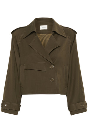 GZedina short jacket Dark Beech - 10909879