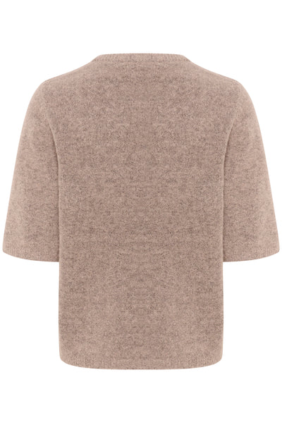 GZalpha ss tee Rose Dust Melange - 10909996 Thumbnail