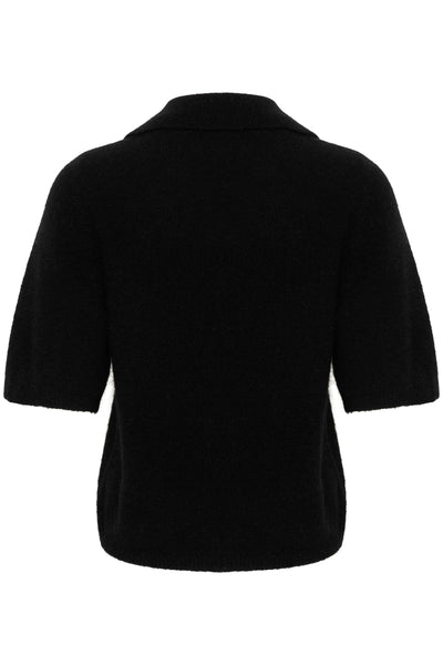 GZalpha ss polo pullover Black - 10910035 Thumbnail