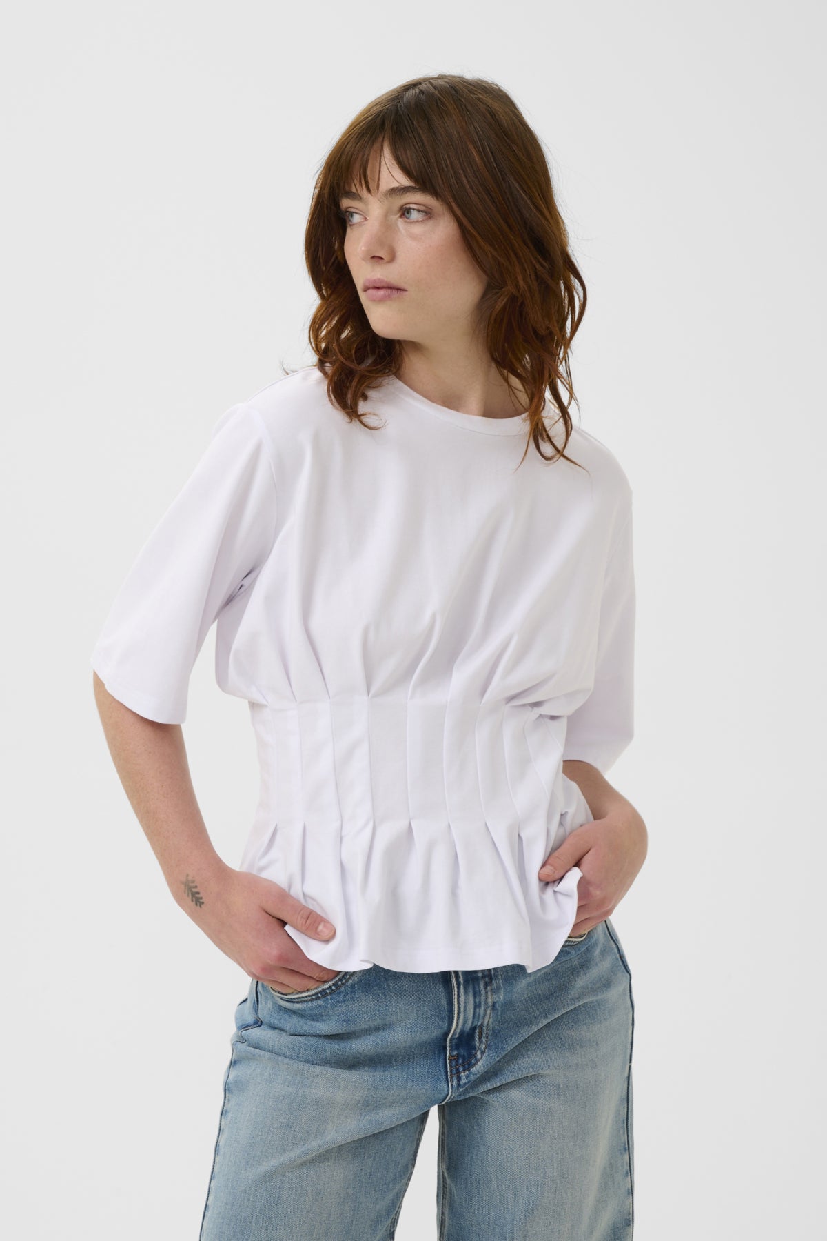 GZinez tee Bright White