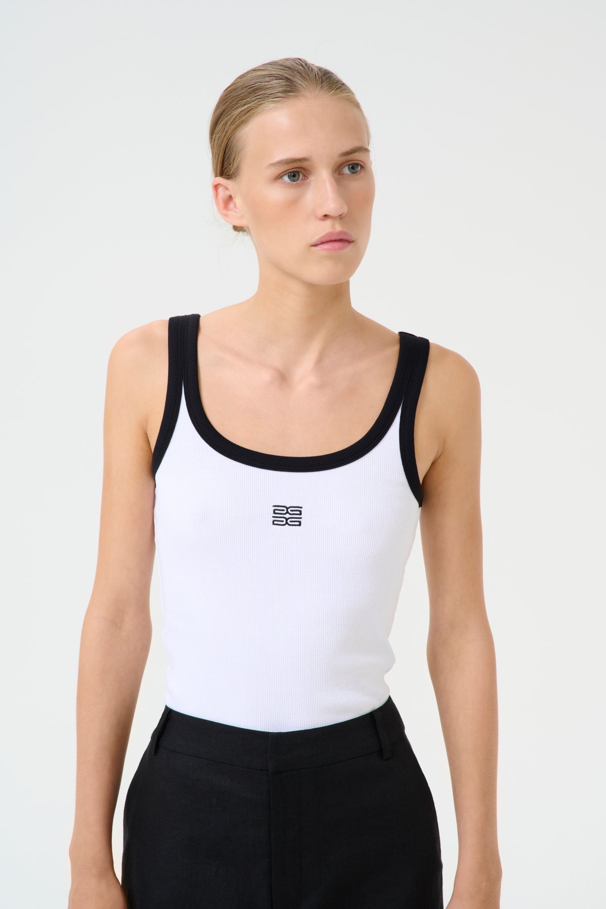 GZdrew contrast logo top Bright White - 10910268