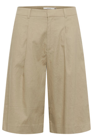 GZizza linen MW shorts Silver Sage