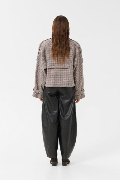 GZavic short jacket Rose dust/grey houndstooth - 10910324 Thumbnail