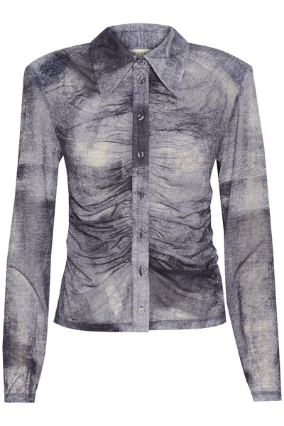GZdeona P shirt BLACK DENIM - 10910362 Thumbnail