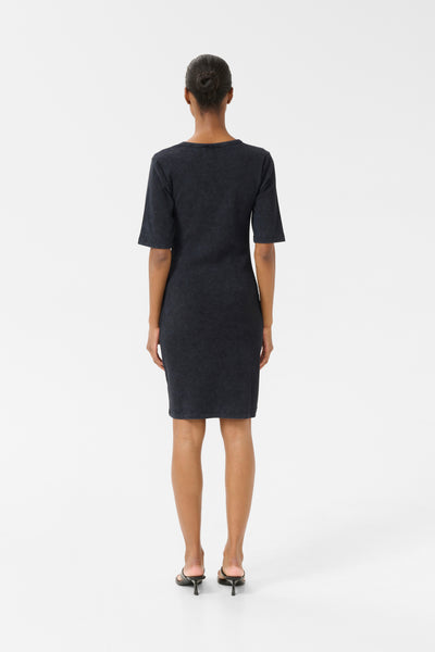 GZdrew washed logo dress Grey washed - 10910367 Thumbnail