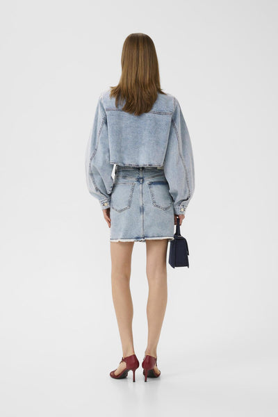 GZdea HW mini skirt Light Blue Denim - 10910384 Thumbnail