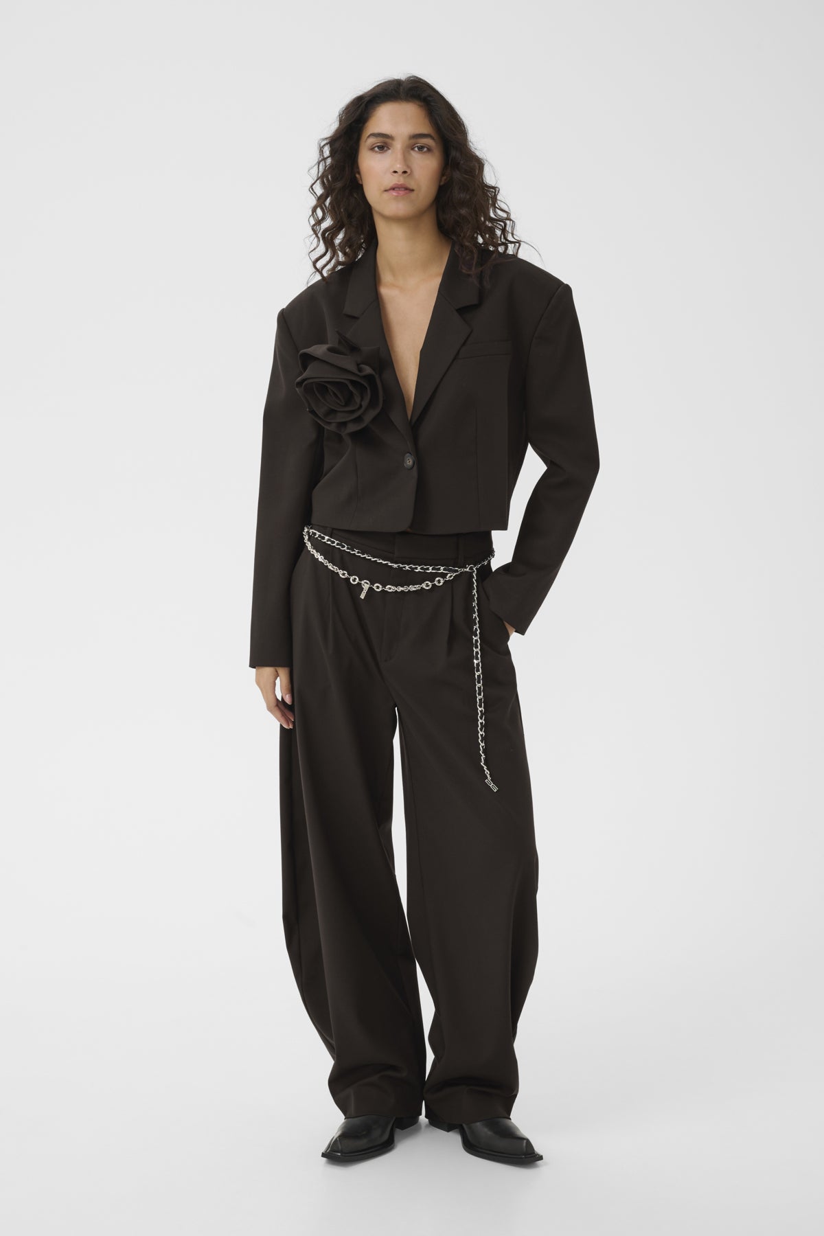 GZcallia MW barrel pants Ganache - 191018 - 10910449