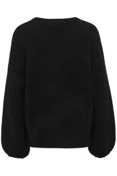 GZalpha slit pullover NOOS Black - 10910478 Thumbnail