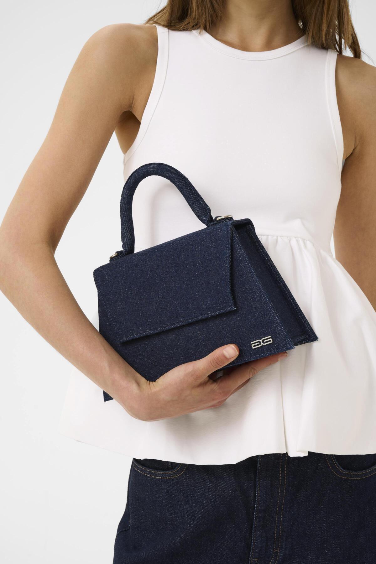 GZharvey denim bag Unwashed denim - 10910484