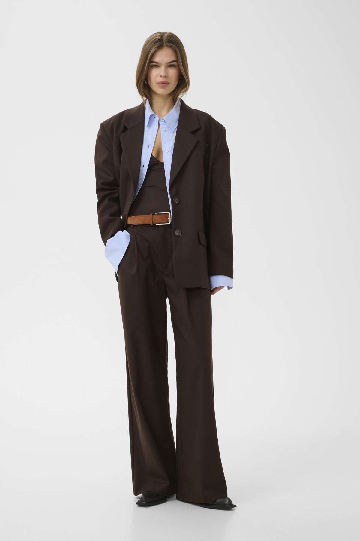 GZpaula melange OZ blazer NOOS Mole - 10910493