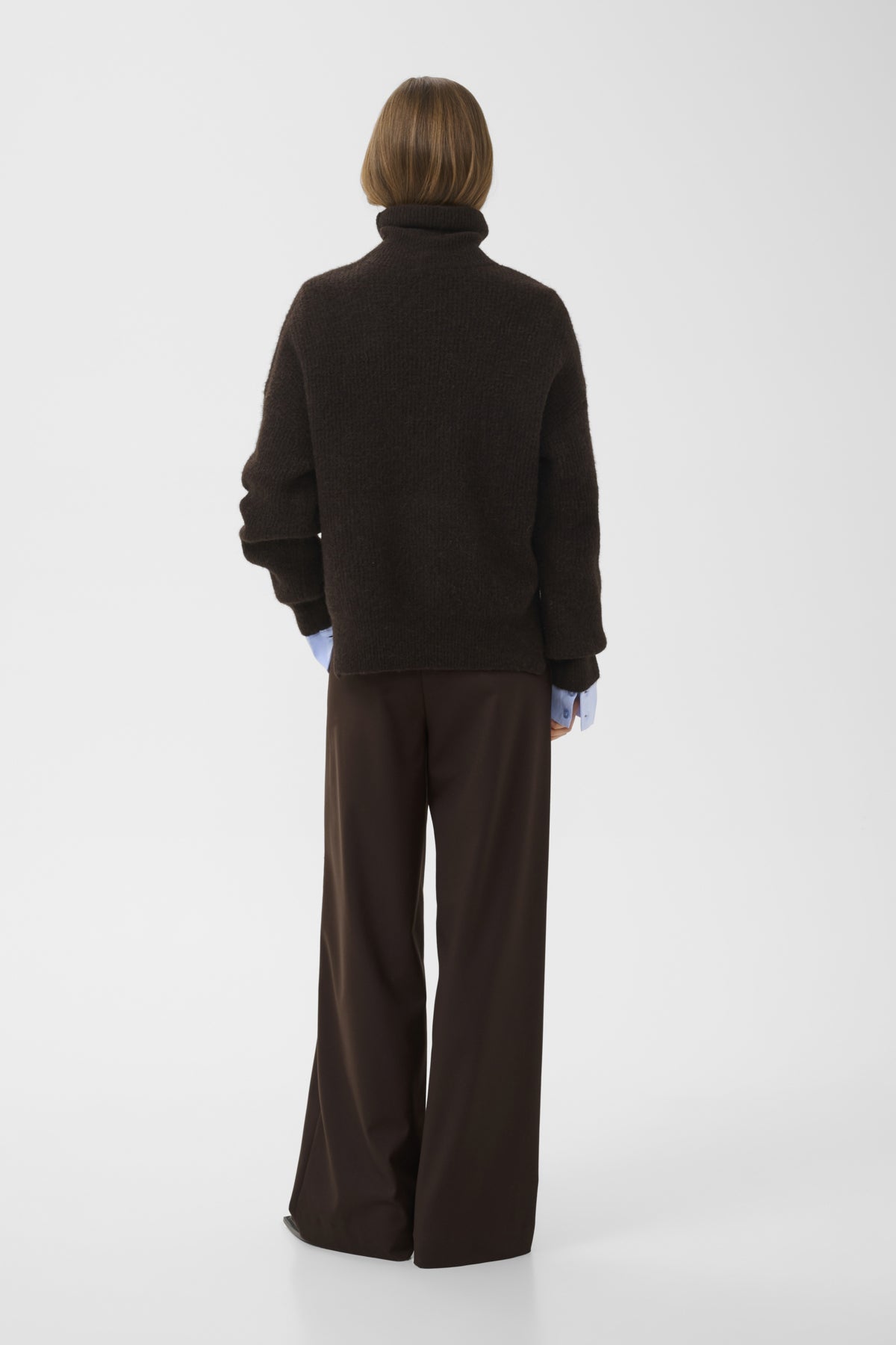 GZpaula melange MW wide pants Mol‚ - 191106 - 10910494