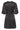 GZdotta P SS dress Black with egret dot