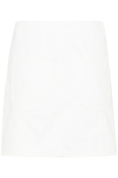 GZasher HW mini skirt Bright White Thumbnail