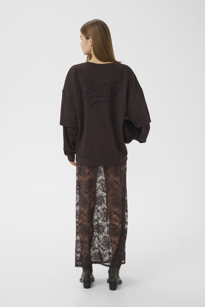 GZleala skirt Ganache - 191018 - 10910527 Thumbnail