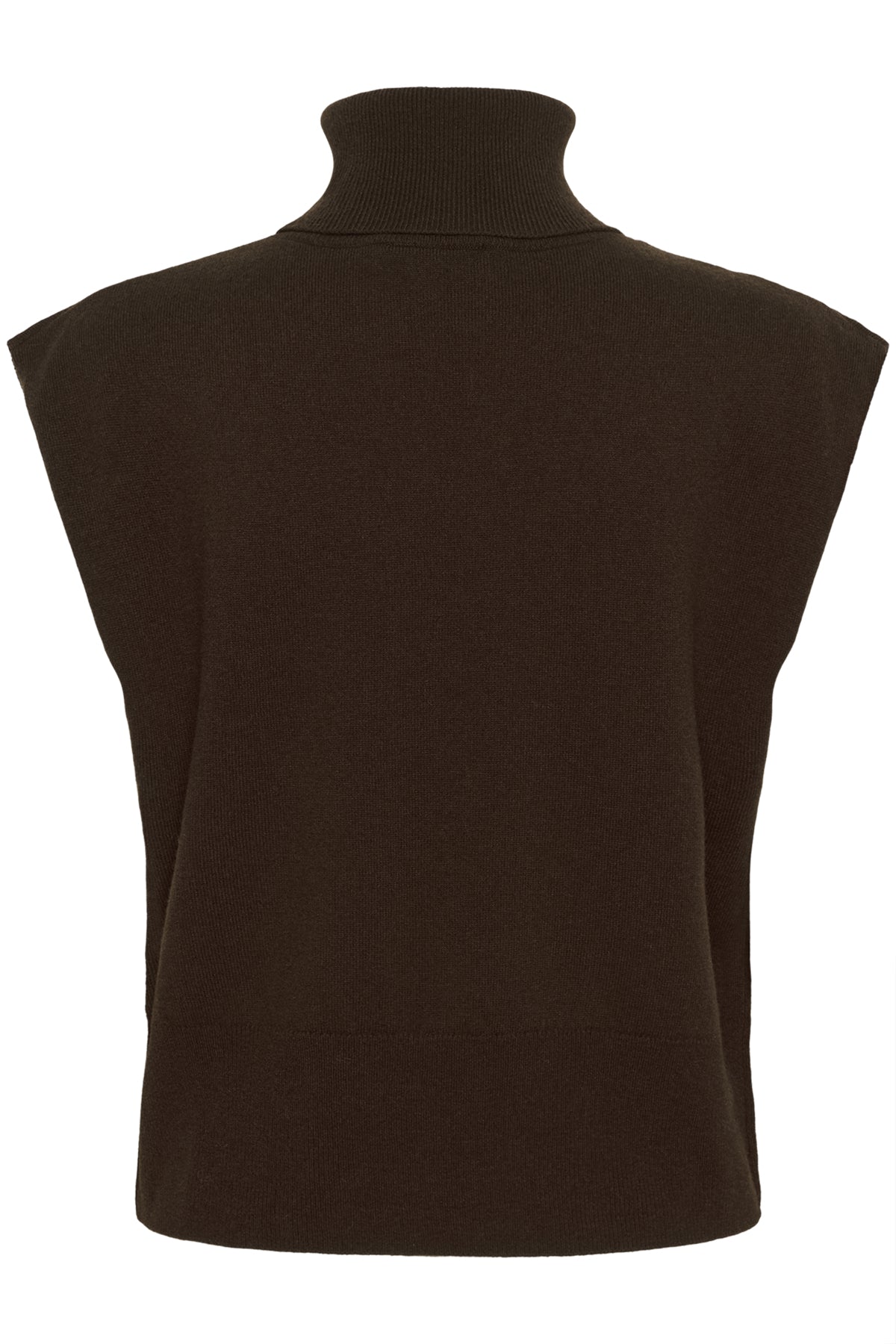 GZmanzi waistcoat Deep burnt brown - 10910532