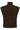 GZmanzi waistcoat Deep burnt brown - 10910532