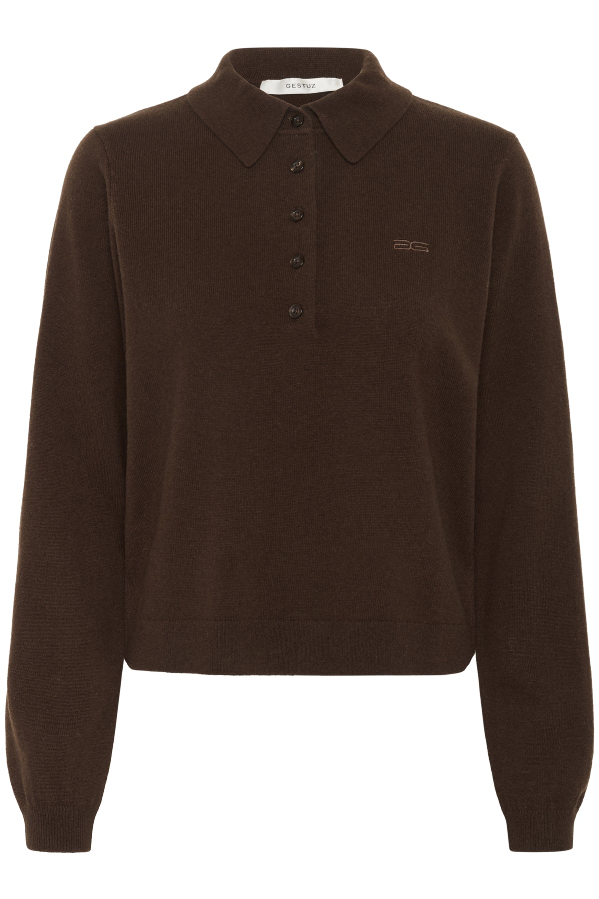 GZmanzi polo pullover Deep burnt brown - 10910534
