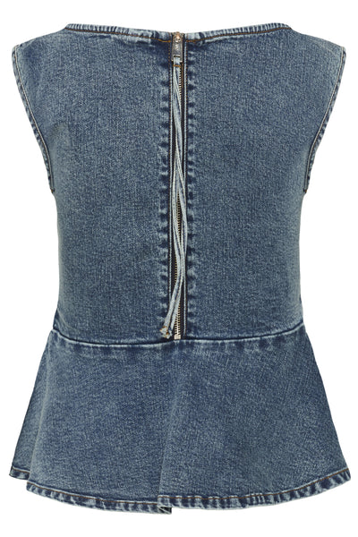 GZviva sl top Vintage blue denim - 10910572 Thumbnail