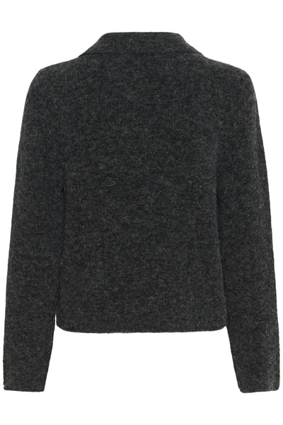 GZalpha polo pullover Charcoal melange - 106286 - 10910589 Thumbnail