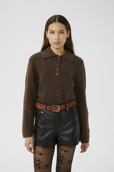 GZalpha polo pullover Buff M‚lange - 108310 - 10910589 Thumbnail