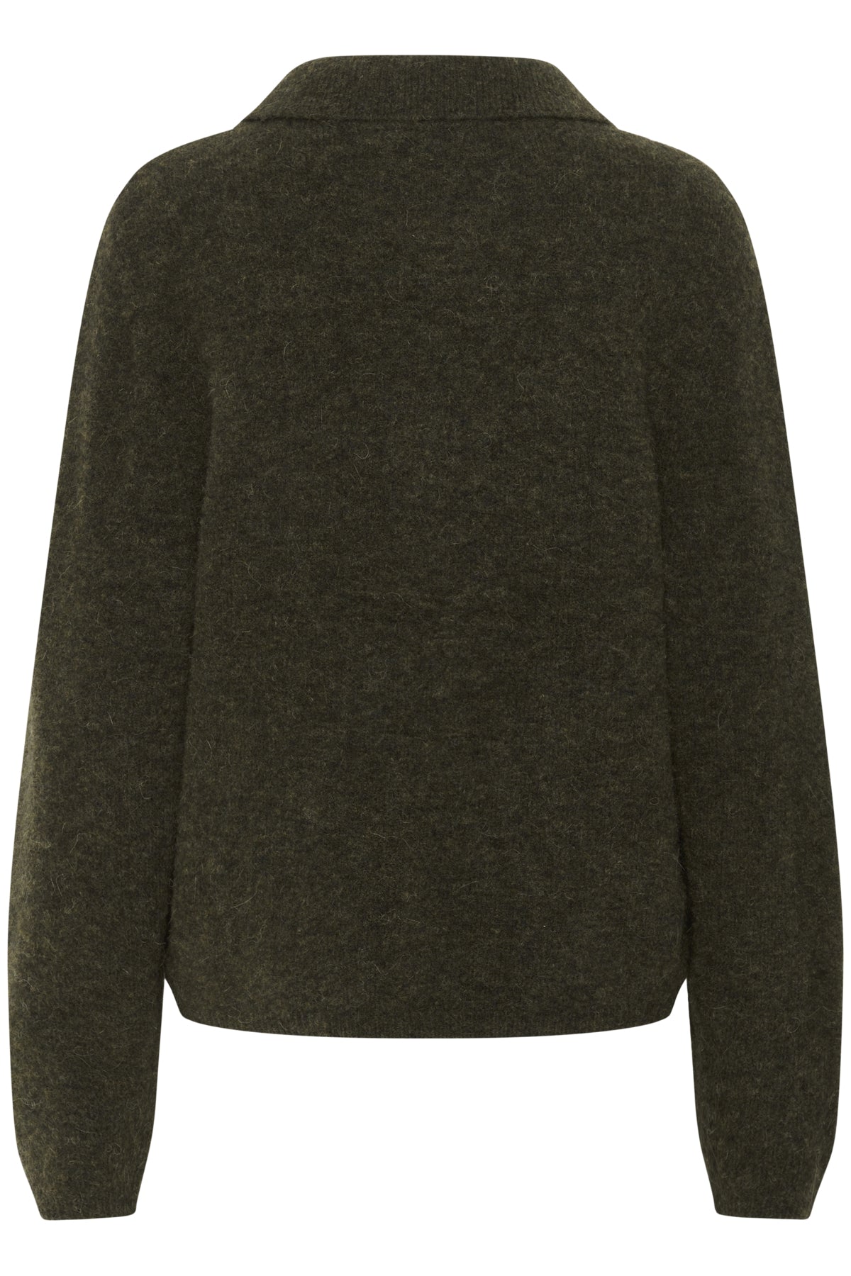 GZalpha polo pullover Olive M‚lange - 108311 - 10910589