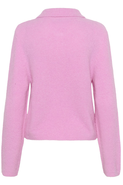 GZalpha polo pullover Begonia M‚lange - 108700 - 10910589 Thumbnail