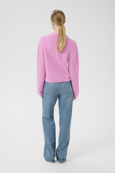 GZalpha polo pullover Begonia M‚lange - 108700 - 10910589 Thumbnail