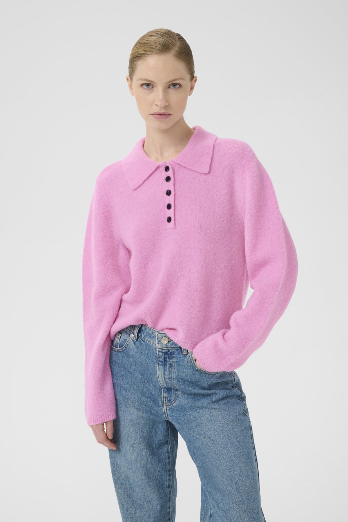 GZalpha polo pullover Begonia M‚lange - 108700 - 10910589