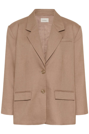 GZpaula OZ blazer Burnt marple sugar melange - 1 - 10910614