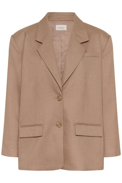 GZpaula OZ blazer Burnt marple sugar melange - 1 - 10910614 Thumbnail