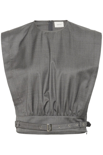 GZeffy top Dark grey melange - 10910623 Thumbnail