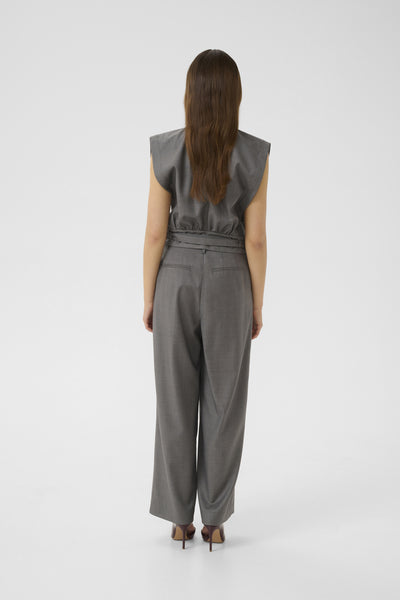 GZeffy top Dark grey melange - 10910623 Thumbnail