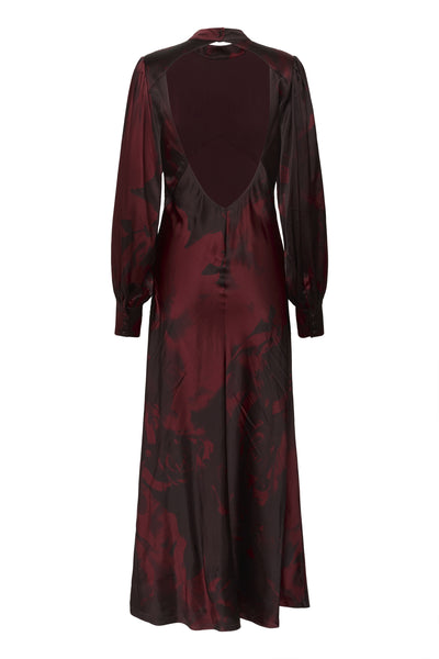 GZselina P maxi dress Ripasso/aronia big rose - 10910631 Thumbnail