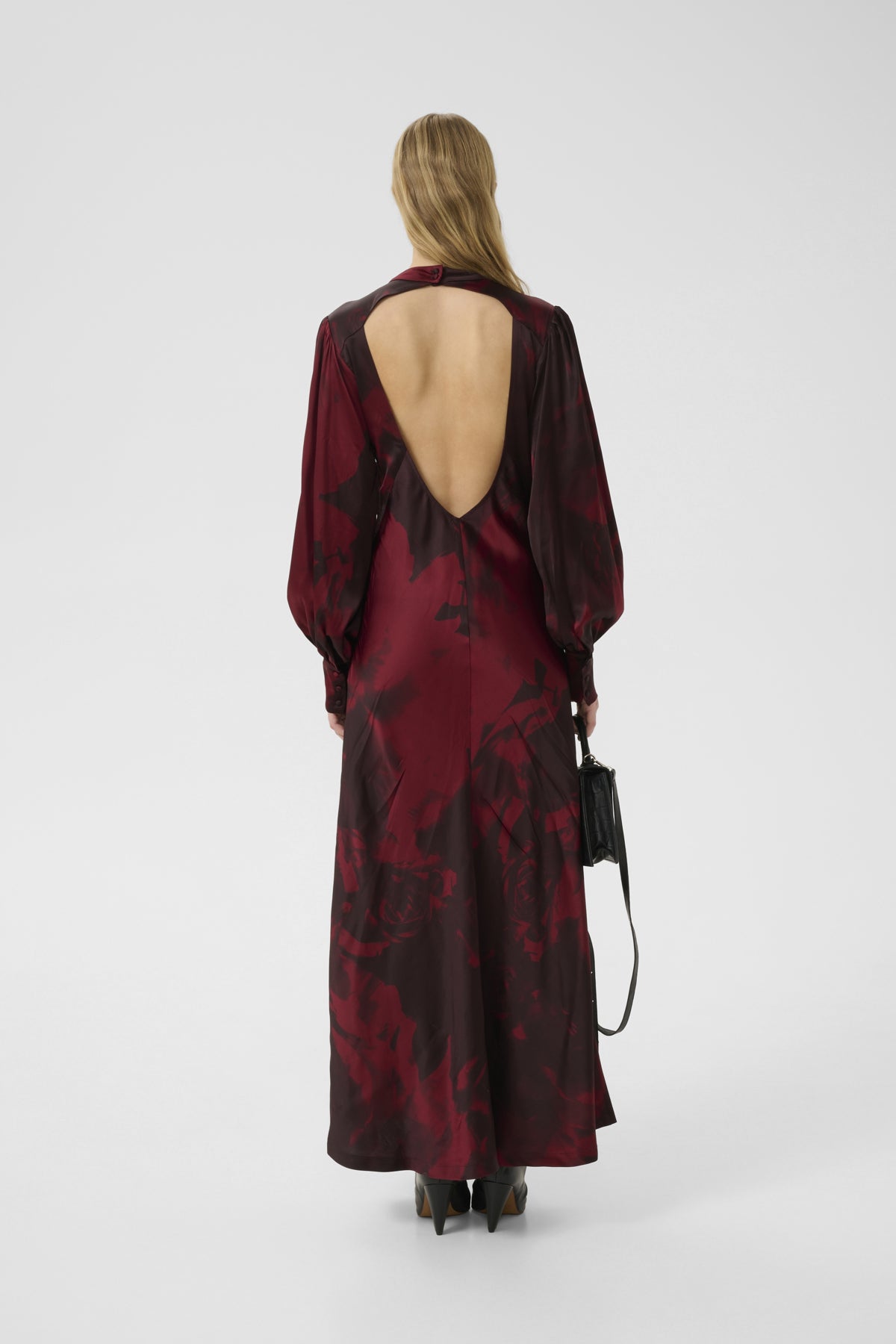 GZselina P maxi dress Ripasso/aronia big rose - 10910631