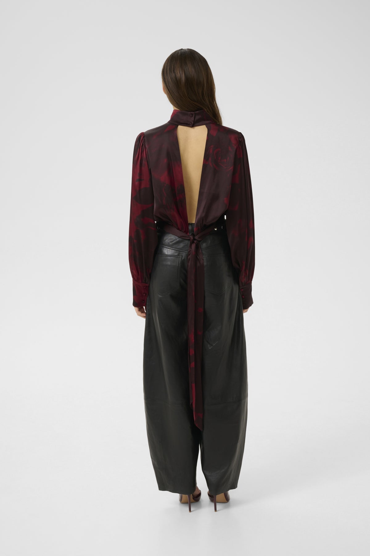 GZselina P blouse Ripasso/aronia big rose - 10910632