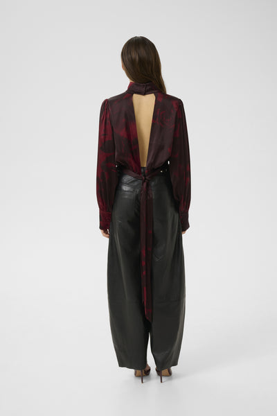 GZselina P blouse Ripasso/aronia big rose - 10910632 Thumbnail