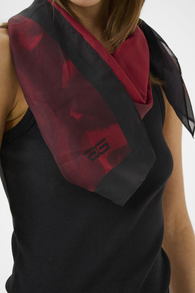 GZbitzi scarf Ripasso/aronia big rose - 10910633 Thumbnail