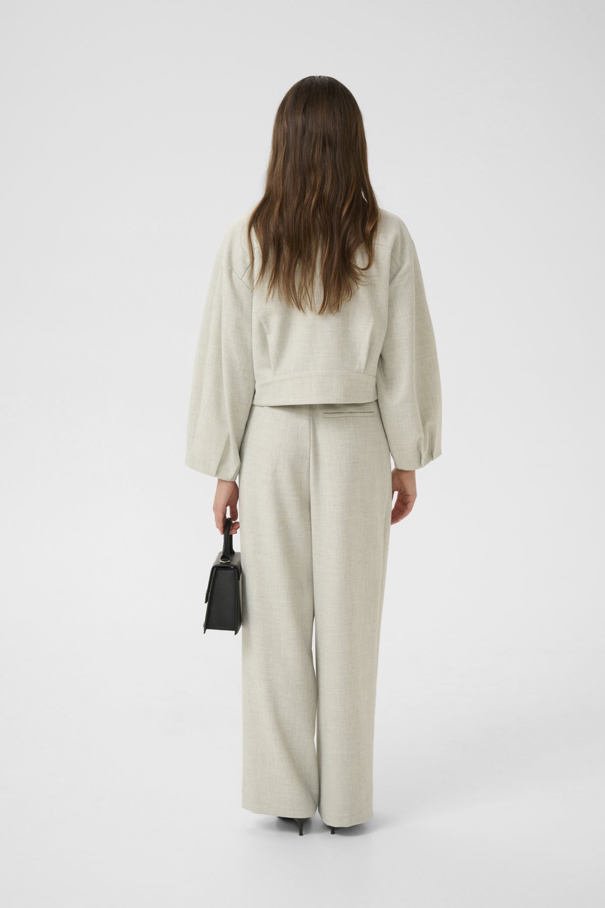 GZwiana MW pants offwhite melange - 10910634