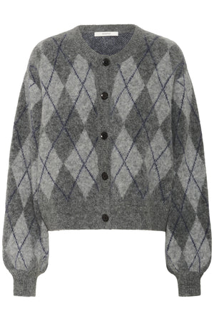 GZsasi cardigan Check Aronia/Ripasso comb - 10910660