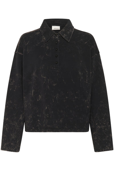 GZneia polo Black brown washed - 10910662 Thumbnail