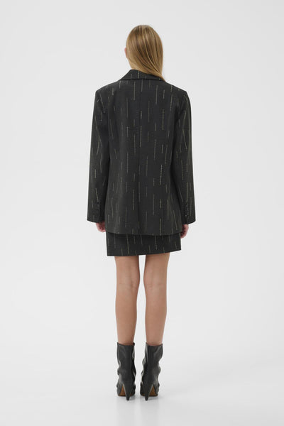 GZadira blazer Dark grey melange - 100494 - 10910707 Thumbnail