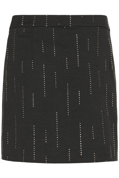 GZadira MW wrap skirt Dark grey melange - 100494 - 10910710 Thumbnail