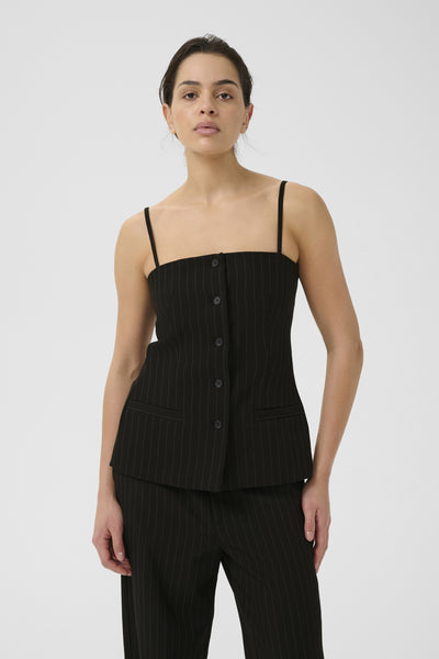 GZjoelle corsage Black pinstripe - 105270 - 10910713 Thumbnail